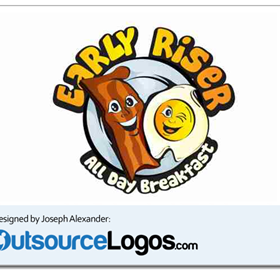 Logo Design Concept Ideas: Breakfast Restaurant Logo Design